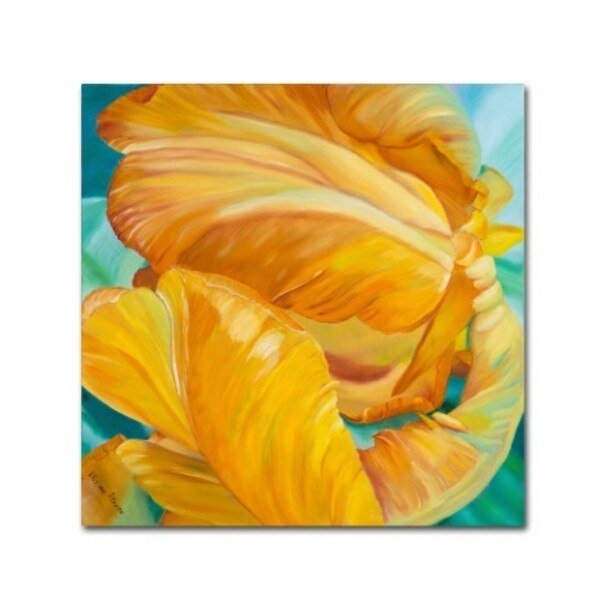 Lily van Bienen 'Tenderness' Canvas Art, 24x24, Trademark Fine Art, Mfr#: ALI5670-C2424GG